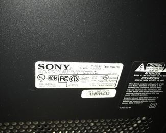 Sony tv $50
