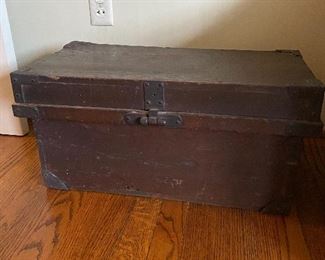 Small Wood Trunk approx 12" x 24" x 12"h  $90