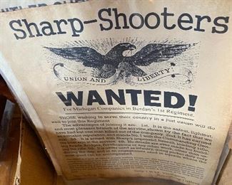Historical Advertising, RE PRINTED FAUX