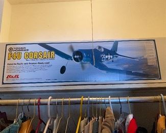 F4U Corsair Electric Airplane NRFB