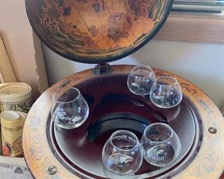 Filled with Bar Ware