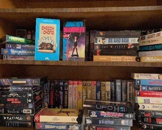 VHS TAPES in the KITCHEN!!!
