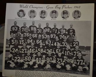 DSC 1526 Black and White Photo of the Green Bay Packers Team and Coaches as World Champions in 1962