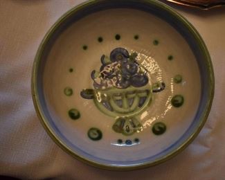 Hand painted Fruit Bowl by M. A. Hadley