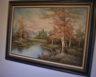 Gorgeous Oil Painting signed by F B?