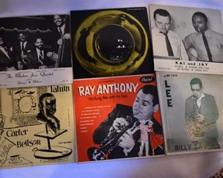 Wonderful Collection of Jazz EP 45 RPM Speed Vinyl Records with 2 Jazz plays per side! Although not counted in the total album count, these are a part of the Javorcki Jazz Collection and are a part of the package that will be sold by March 31st.