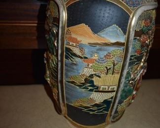 Gorgeous Large Satsuma Vase