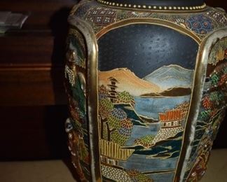 Gorgeous Large Satsuma Vase