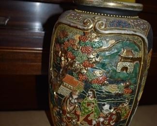 Gorgeous Large Satsuma Vase