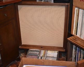 FANTASTIC FIND! A COMPLETE HIGH END VINTAGE SOUND SYSTEM!!! INCLUDES:  Console with: * VINTAGE McINTOSH MX110  STEREOPHONIC TUBE TUNER PREAMPLIFIER  * Also Includes: * THORENS Turn Table made in Germany by EMT under Swiss License model TD-150, PLUS: VIKING Reel to Reel Solid State Stereo Player model 433 *** and *** Bozak 302A speakers circa Mid Century - (Hi-fi stereo technology came into its own in the 1950s with the advent of the 33-1/3 record and improvements in sound reproduction). That included high-end components like these Bozak E-300 Urban,  B-207A speakers. They are circa Mid-Century and come in end table-sized walnut cabinets that are 24″ wide x 20″ deep x 30″ high