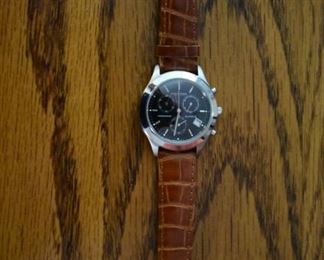 Phillip Stein Leather Band Men's Watch * Quality Men's Watch Collection: Pictured are some of the watches