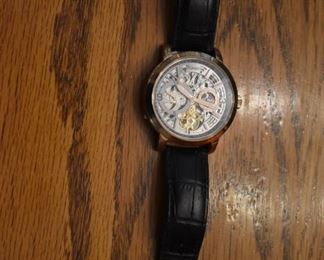 Stauer Leather Band  Men's Watch * Quality Men's Watch Collection: Pictured are some of the watches