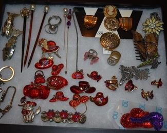 Lots of Beautiful Vintage Jewelry , more than is shown in these pictures