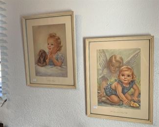 I get that the picture of the angel is meant to be that the angel is protecting the child who seems to be playing on the banks of a lake, but it totally looks like the angel is just about to push the kid in the water.  Also whose letting their child just play on the banks of a lake?