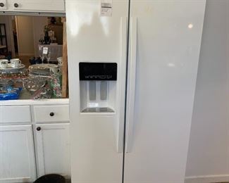 Again, the fridge is for sale, but please don't take it from us until Sunday. My iced coffee habit depends on that fridge.