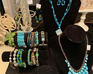 Bright blue makes me think of summer and beaches and sea air