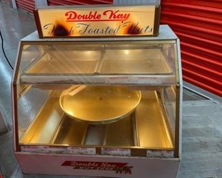 Double Kay nut display unit and warmer