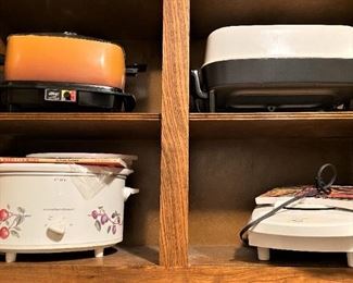 SOME OF THE SMALL APPLIANCES