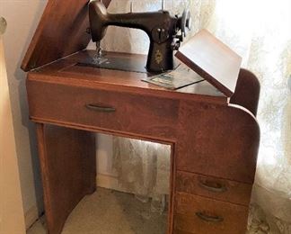 WOW, FREE WESTINGHOUSE SEWING MACHING AND VERY RARE CABINET.