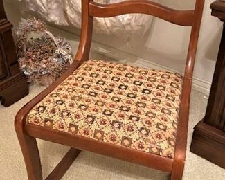 AWESOME ANTIQUE TELL CITY CHAIR CO. ROCKER.
