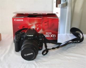 Canon Rebel XTI Digital SLR camera - asking $75.00 