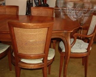 Baker French style Dining table w/8 chairs Asking $1500.