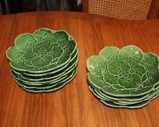 12- Belo Portugal Lily Pad plates - asking $120.00
