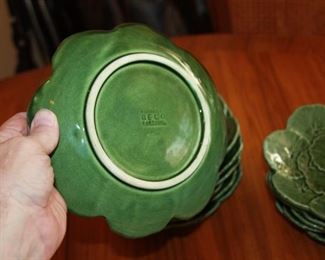 12- Belo Portugal Lily Pad plates - asking $120.00