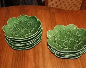 12- Belo Portugal Lily Pad plates - asking $120.00