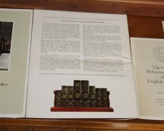 The 500th Anniversary Edition of the Oxford Reference Classics of the English Language - $350