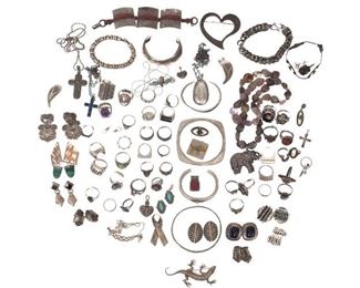Lot of Approx. 65 pieces of jewelry
