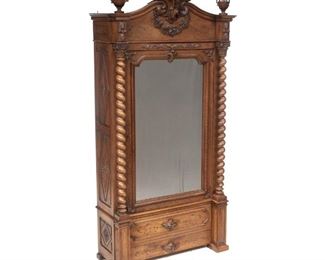 Louis XV style nightstand, walnut
97 x 45 x 19"