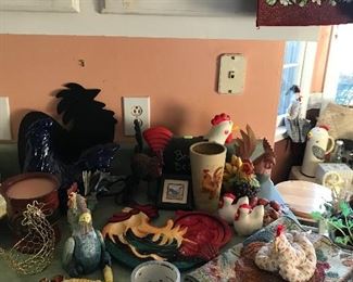 All kinds of rooster goidies