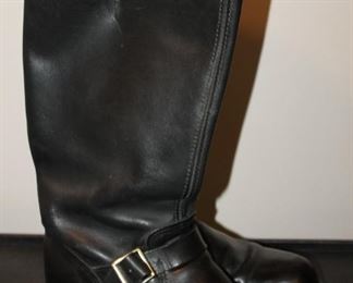  Mens Leather Armortred Motorcycle Boots size 12D