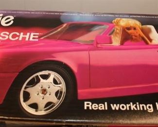 BARBIE PROSCHE WITH BOX 
