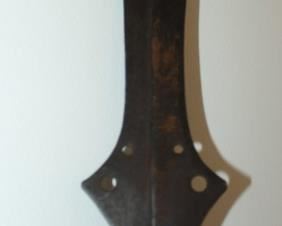  Vintage African Iron Spear – Double Ended  