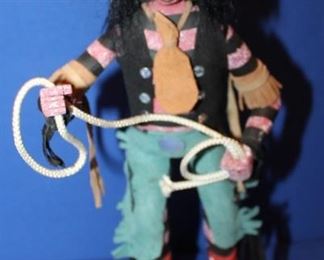 COWBOY OR CLOWN KACHINA DOLL