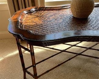 Maitland Smith coffee table 