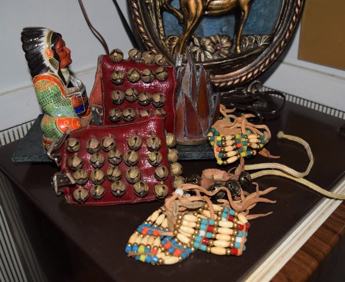 Native American bracelets and Ceremonial Dance Bell Ankle Bracelets