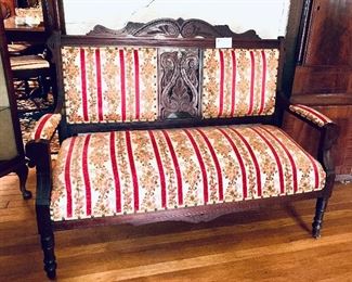 Antique Settee
49.5w 39t  21 d seat height 19t
$450
