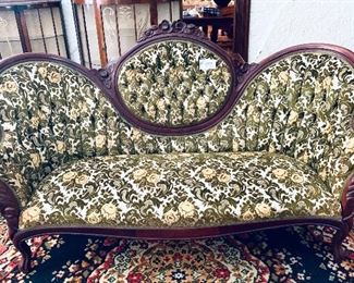 Victorian style sofa 
68L 42H seat height 17 T
$550