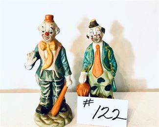 Pair of clowns
 8T    $20