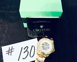 Croton watch 
$175