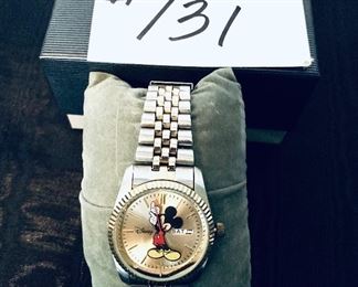 Vintage Mickey Mouse watch 
$75