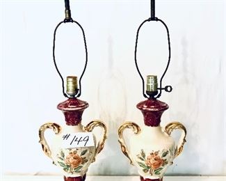 Pair of vintage lamps. 
30t   Please rewire 
$65