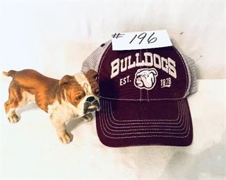 Bulldog by andrea 
Mississippi state hat pair $18