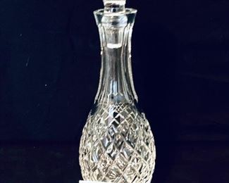 WATERFORD decanter
 11 inches tall $99