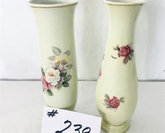 Pair of vases
8 inches tall $16