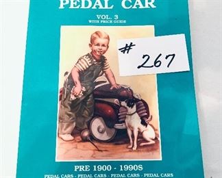 Pedal car book $20