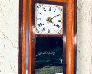Seth Thomas OGee Wall clock working but no key 15.5 wide 26 inches tall $200